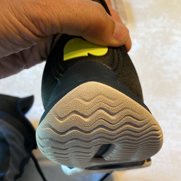 Nike Tennis Naomi Osaka Black and Neon Yellow Tennis Shoes - Picture 9 of 13